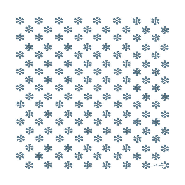 Papirservietter m/ blomster | Denim