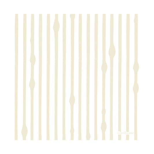 Papirservietter m/ strib | Cream