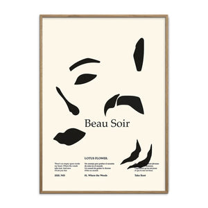 Beau Soir plakat, 50x70