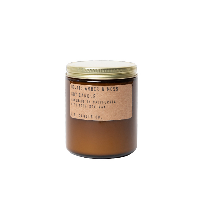 Lille duftlys, Amber & moss