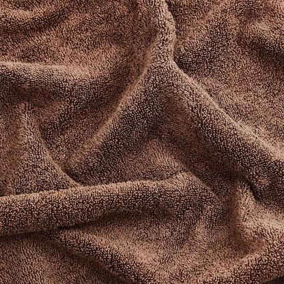 Mørkebrunt håndklæde, Flere str.