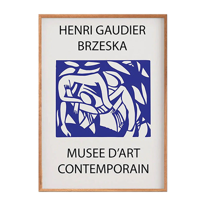 Henri Gaudier plakat, 50x70