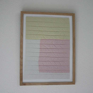 Indrammede mini quilts, 30x40