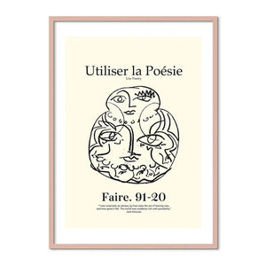 Utiliser la Poésie plakat
