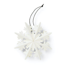 Indlæs billede til gallerivisning Snefnug ornament, Hvid
